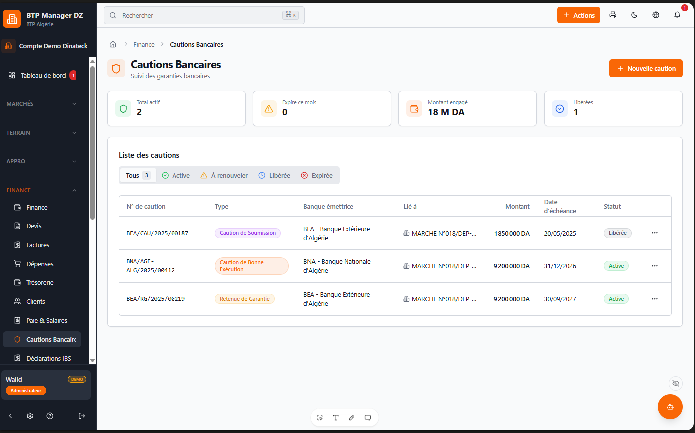 LOGICIEL BTP MANAGER 2026 AR