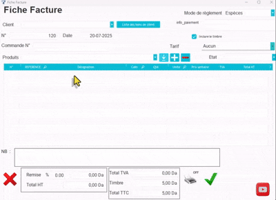 Dolisoft PRO – أقوى برنامج لمؤسستك أو متجرك Spécial Quincailleries