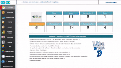 Dolisoft PRO – أقوى برنامج لمؤسستك أو متجرك Spécial Quincailleries