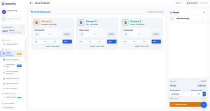 STATION PRO - Logiciel  de Gestion Station Service