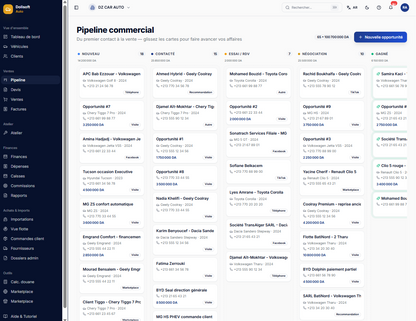 DoliSoft Auto — Le logiciel des showrooms et importateurs de véhicules en Algérie