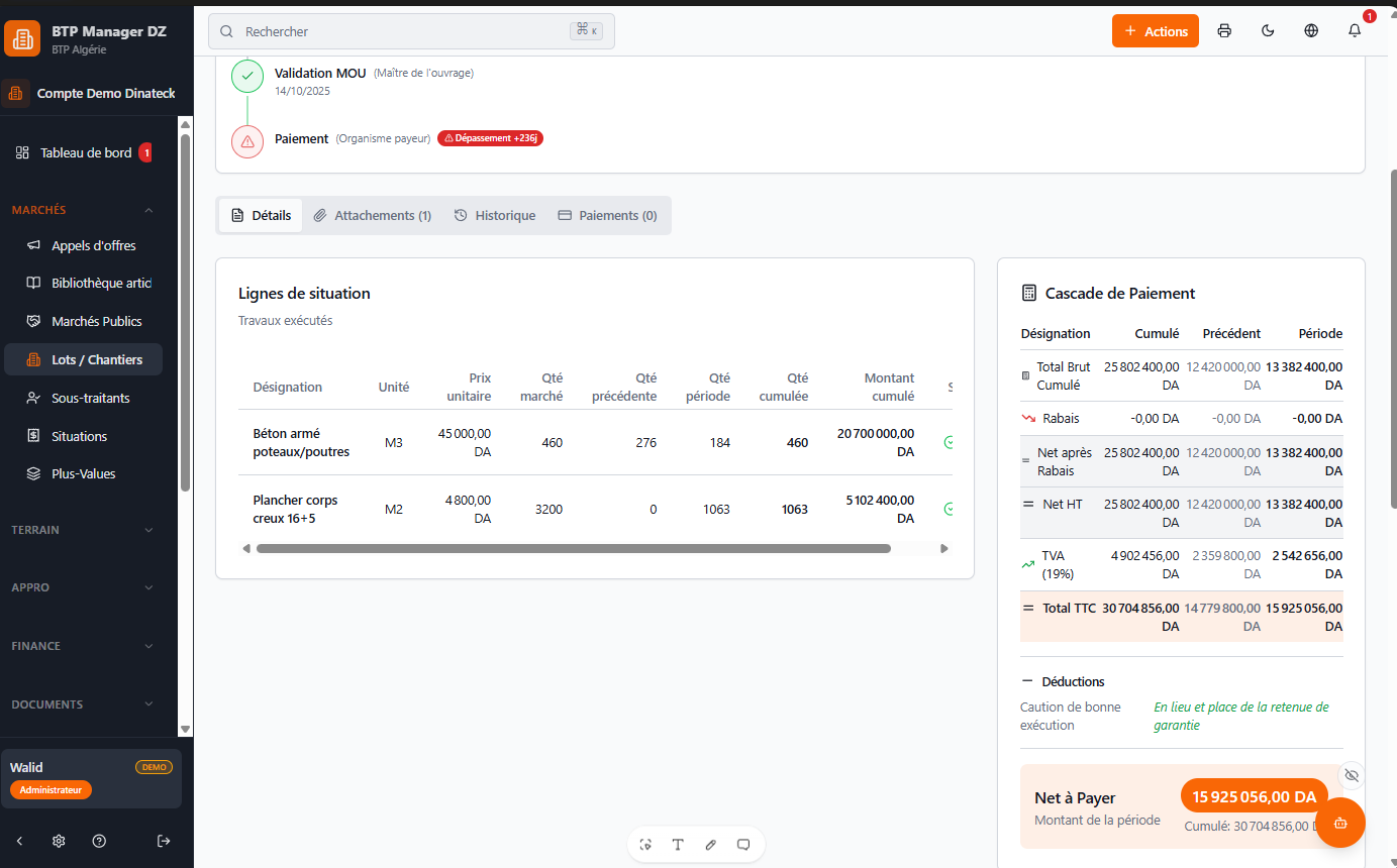 LOGICIEL BTP MANAGER PRO
