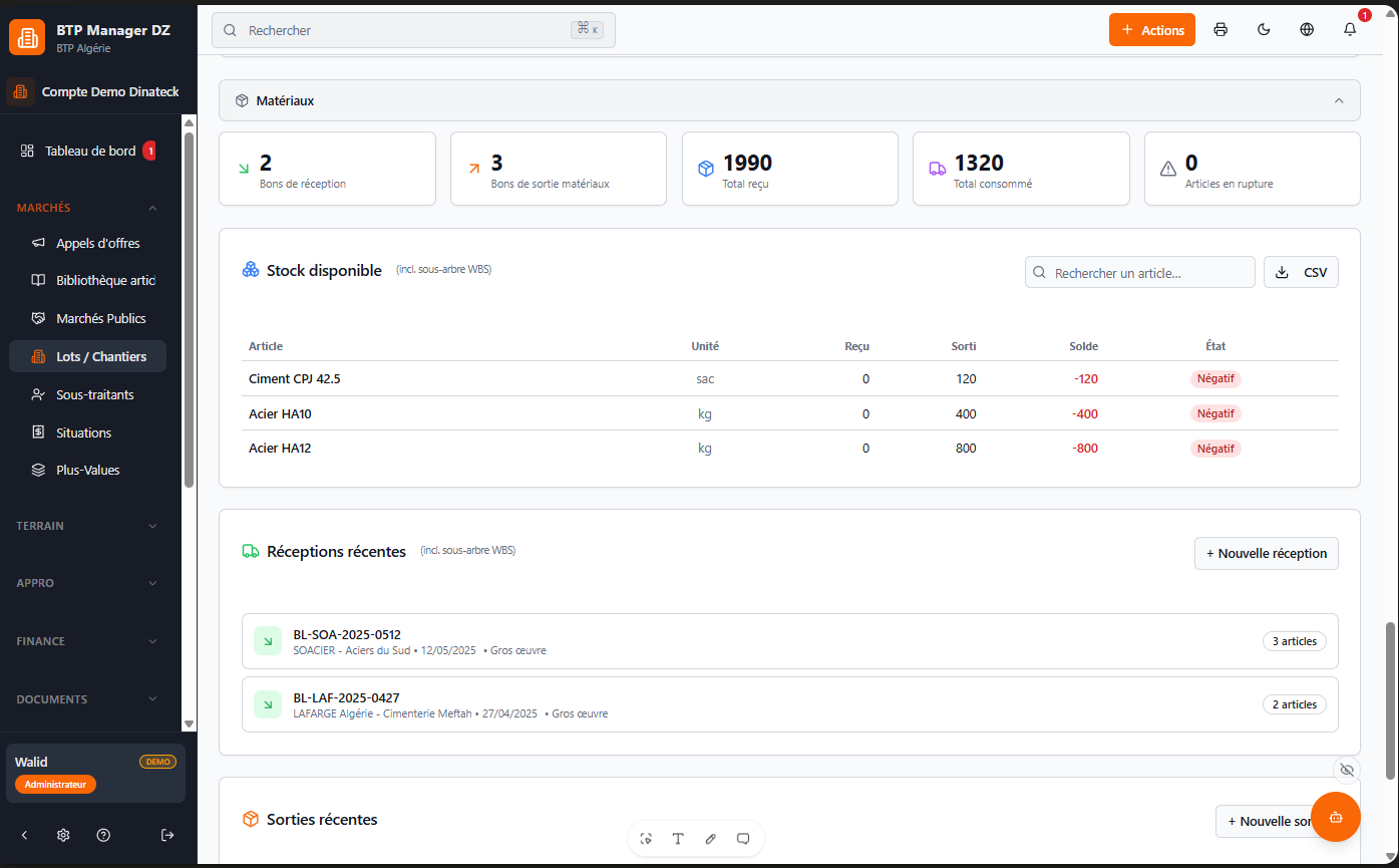 LOGICIEL BTP MANAGER PRO