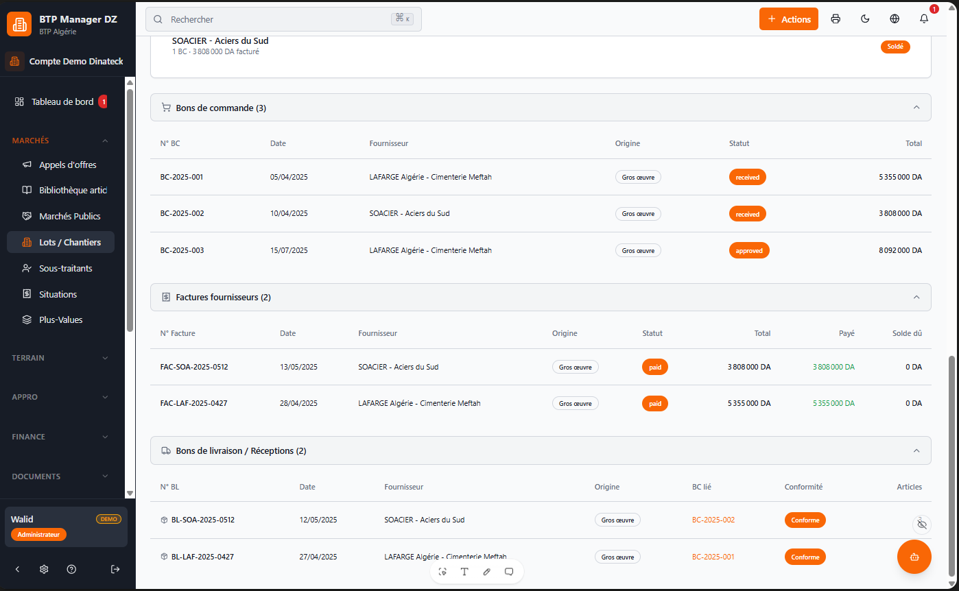 LOGICIEL BTP MANAGER PRO
