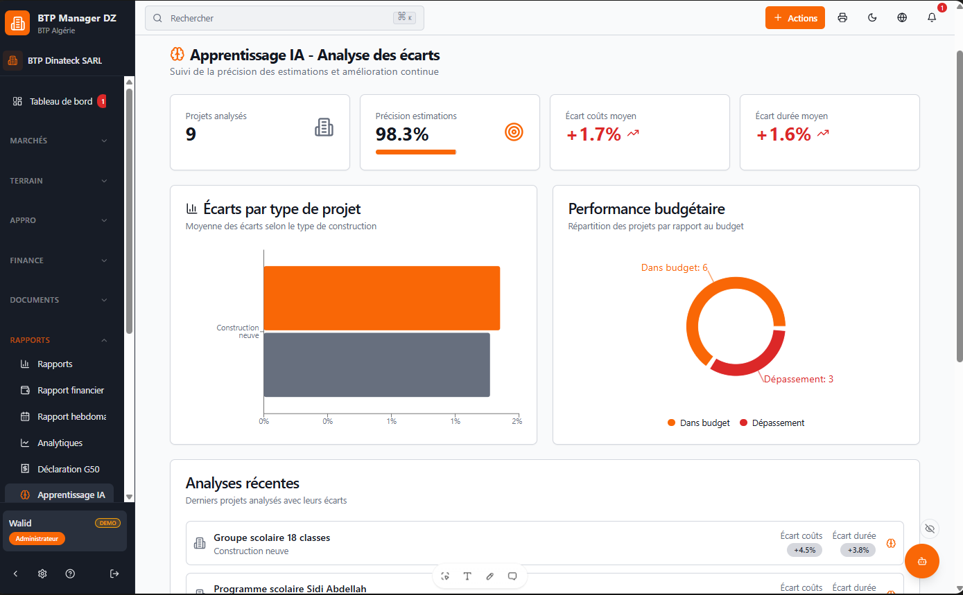 LOGICIEL BTP MANAGER PRO