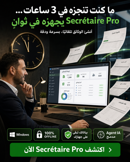 Secretaire PRO - Logiciel de l'administration parfaite EN ALGERIE