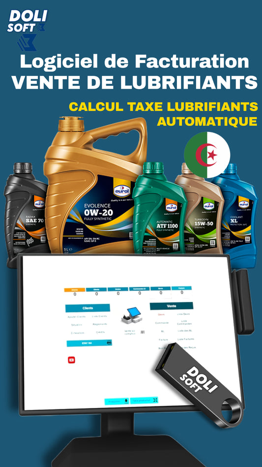 DOLISOFT - logiciel de gestion commerciale - spécial lubrifiants