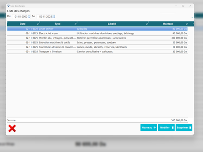 2025 برنامج لتسيير الورشات في الجزائر DOLISOFT PRO