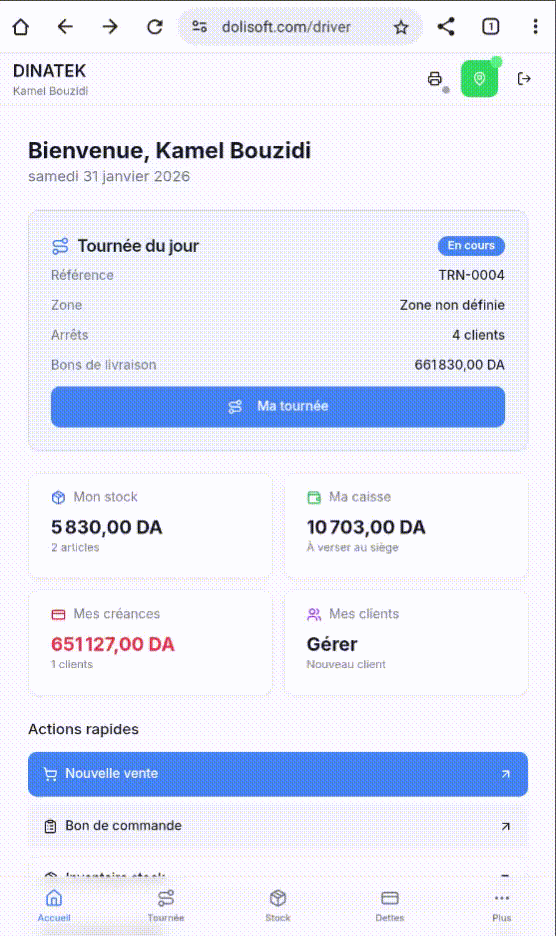 Dolisoft Logiciel de Distribution 2026