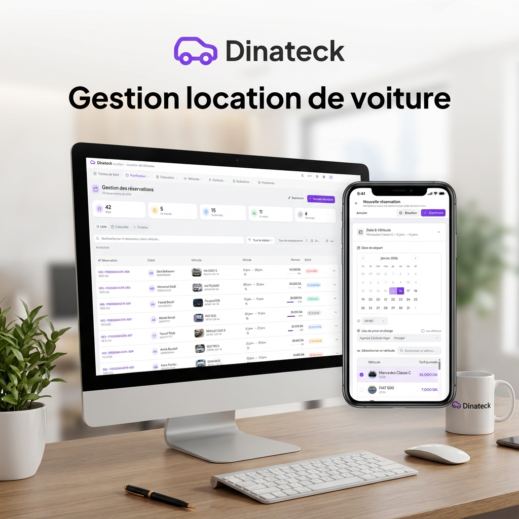 Logiciel Gestion  Location de Voitures