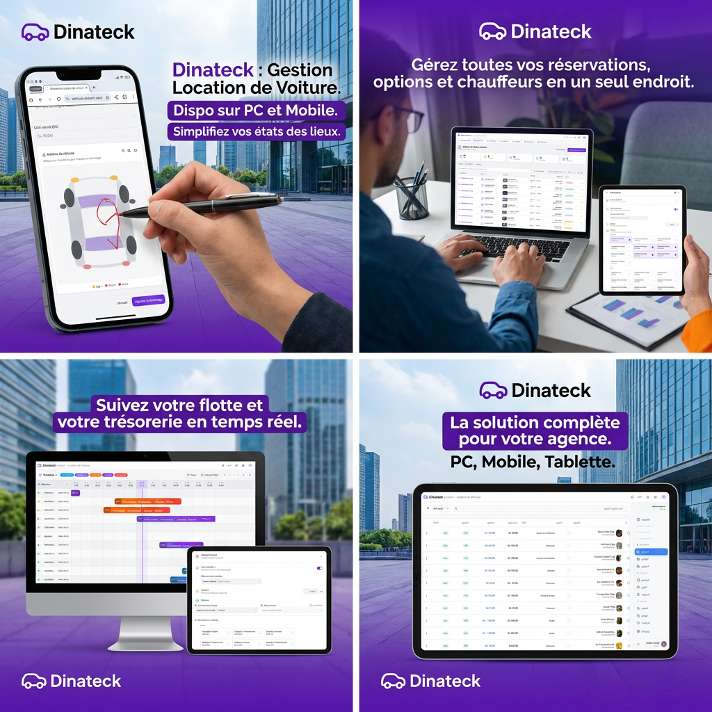 Logiciel Gestion  Location de Voitures