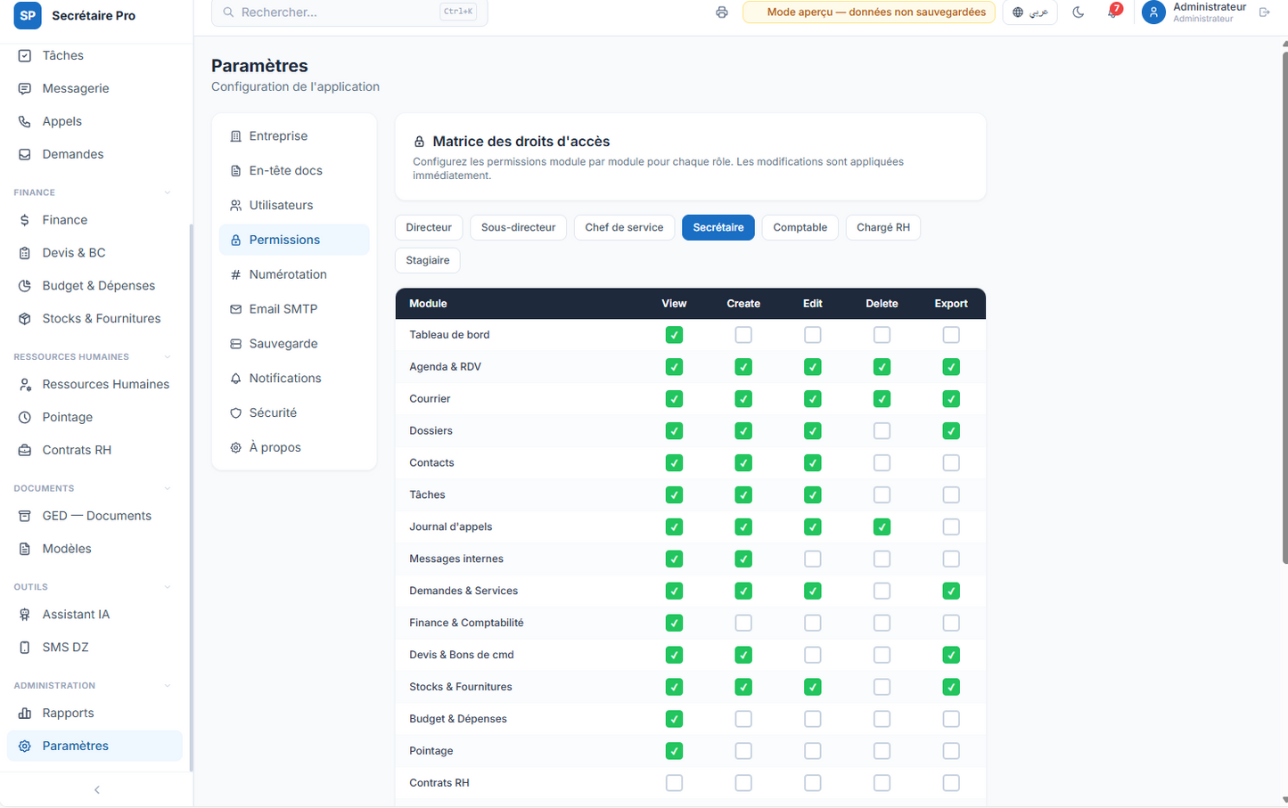 IDARATI - Logiciel de l'administration parfaite EN ALGERIE